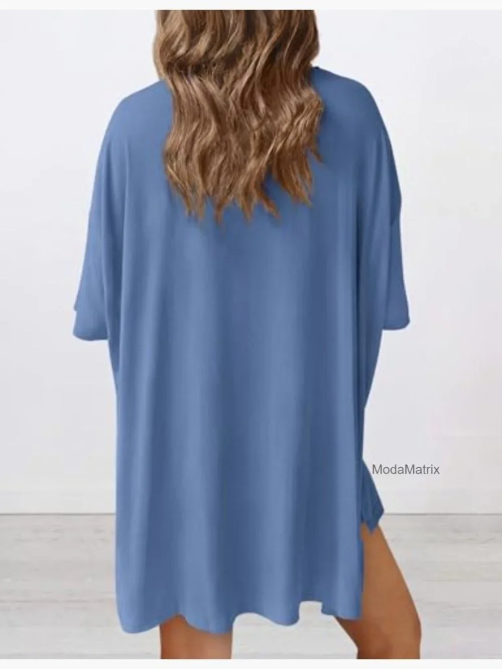 2 Piece Lounge Set Oversized Tee Biker Shorts Matching Outfit